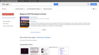 
                            11. Magento PHP Developer's Guide