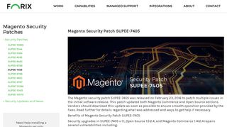 
                            9. Magento Security Patch SUPEE-7405 | Forix | Forix - Forix Commerce