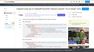 
                            1. magento soap api v2 catalogProductInfo “Session expired. Try to ...