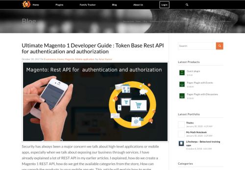 
                            8. Magento: Token Base Rest API for authentication and authorization