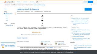 
                            12. magento top link changes - Stack Overflow