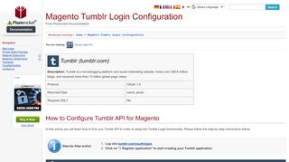 
                            7. Magento Tumblr Login Configuration - Plumrocket Documentation