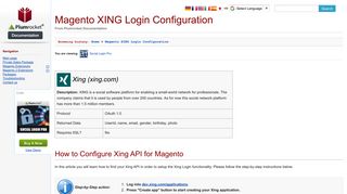 
                            7. Magento XING Login Configuration - Plumrocket Documentation