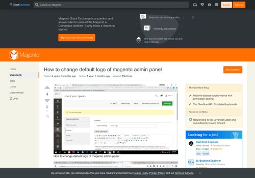 
                            3. magento2 - How to change default logo of magento admin panel ...