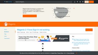 
                            9. magento2 - Magento 2: Force Sign-In not working - Magento Stack ...