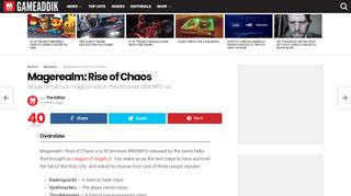 
                            10. Magerealm: Rise of Chaos - GameAddik.com