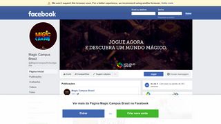 
                            4. Magic Campus Brasil - Página inicial | Facebook