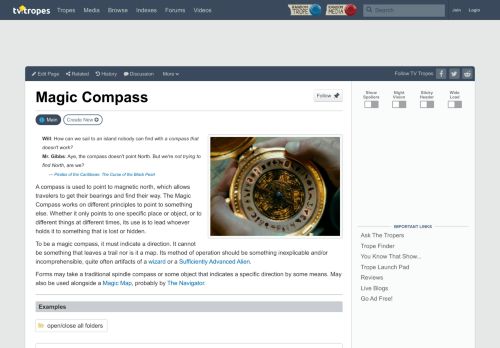 
                            9. Magic Compass - TV Tropes