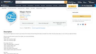 
                            9. Magic Home: Amazon.co.uk: Alexa Skills