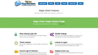 
                            8. Magic Kicker | Magic Members WordPress Membership Site Plugin ...