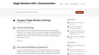 
                            3. Magic Members Settings – Magic Members Wiki | Documentation