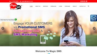 
                            3. Magic SMS – BULK SMS SERVICE