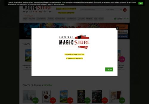 
                            3. Magic Store - Negozio Fantasy Online