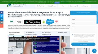 
                            6. magic5 software - Data management for a mobile workforce