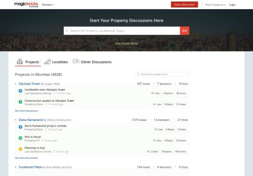 
                            13. Magicbricks Real Estate Forum