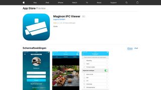 
                            4. Maginon IPC Viewer in de App Store - iTunes - Apple