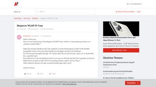 
                            4. Maginon WLAN IP-Cam | A1 Community