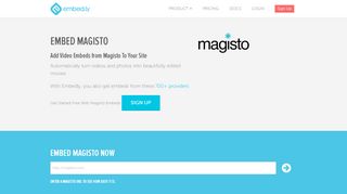 
                            12. Magisto Embed Provider | Embedly