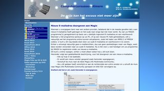 
                            8. Magix e-mailadres - Computercursussen-Almere
