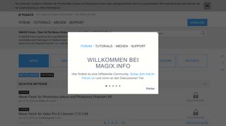 
                            2. MAGIX Forum - Dein Ort für News, Diskussionen oder Hilfe zu MAGIX ...