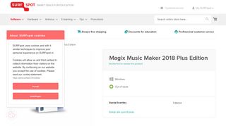 
                            13. Magix Music Maker 2018 Plus Edition | SURFspot