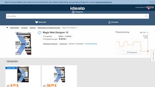 
                            9. Magix Web Designer 12 ab 37,99 € | Preisvergleich bei idealo.de