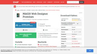 
                            8. MAGIX Web Designer Premium - Download - CHIP