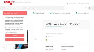 
                            7. Magix Web Designer Premium | SURFspot