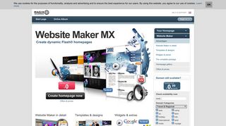 
                            1. MAGIX Website Maker > Website Maker > Create ... - MAGIX Online