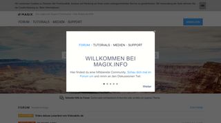 
                            8. magix.info: Die Multimedia Community rund um MAGIX