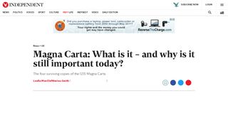 
                            13. Magna Carta: What is it – and why is it still important today? | The ...