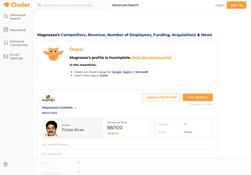 
                            7. Magnessa Competitors, Revenue and Employees - Owler Company ...