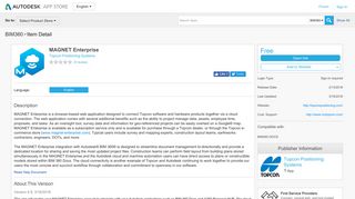
                            12. MAGNET Enterprise | BIM360 | Autodesk App Store