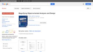 
                            12. Magnifying Object-oriented Analysis and Design