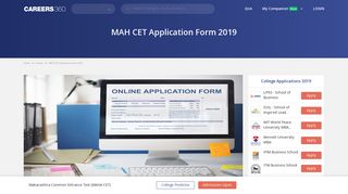 
                            6. MAH CET Application Form 2019 (Released) - Dates, Fees, How to ...