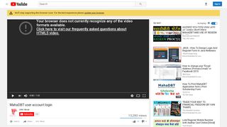
                            9. MahaDBT user account login - YouTube