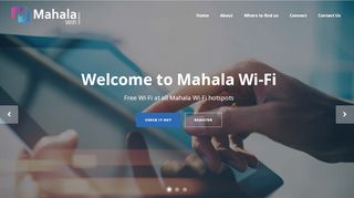 
                            1. Mahala W-Fi – Free Wi-Fi for all.