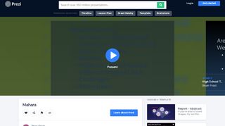 
                            9. Mahara by Brian Frost on Prezi