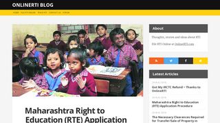 
                            12. Maharashtra Right to Education (RTE) Application Procedure