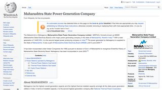 
                            11. Maharashtra State Power Generation Company - Wikipedia