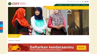 
                            10. Mahasiswa | Universitas Muhammadiyah Yogyakarta