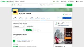 
                            6. Mahindra Finance Employee Benefits and Perks | Glassdoor.co.in