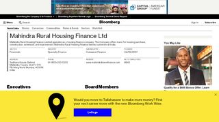 
                            12. Mahindra Rural Housing Finance Limited: Private Company ...