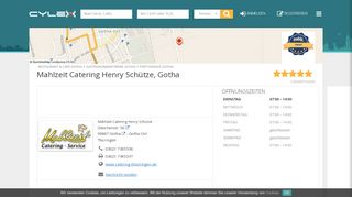 
                            8. Mahlzeit-Catering-Service-GbR, Partyservice in Gotha - Öffnungszeiten