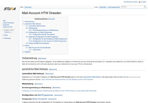 
                            12. Mail-Account HTW Dresden – Wiki StuRa HTW Dresden