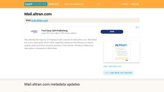 
                            8. Mail Altran (Mail.altran.com) - Outlook Web App - Easy Counter