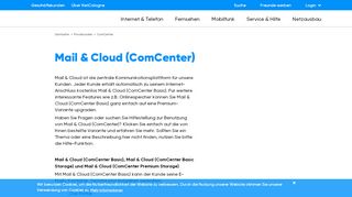 
                            2. Mail & Cloud (ComCenter) - NetCologne