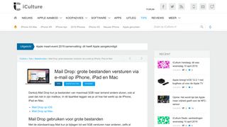 
                            6. Mail Drop: grote bestanden versturen via email op iOS en macOS