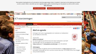 
                            13. Mail en agenda - ICT-Voorzieningen - Radboud Universiteit