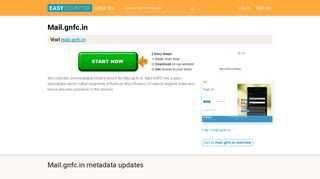 
                            6. Mail GNFC (Mail.gnfc.in) - GNFC Webmail Client - Easycounter